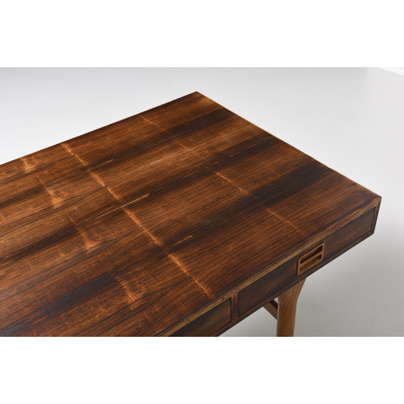 Vintage rosewood desk by Nanna Ditzel - 1950s