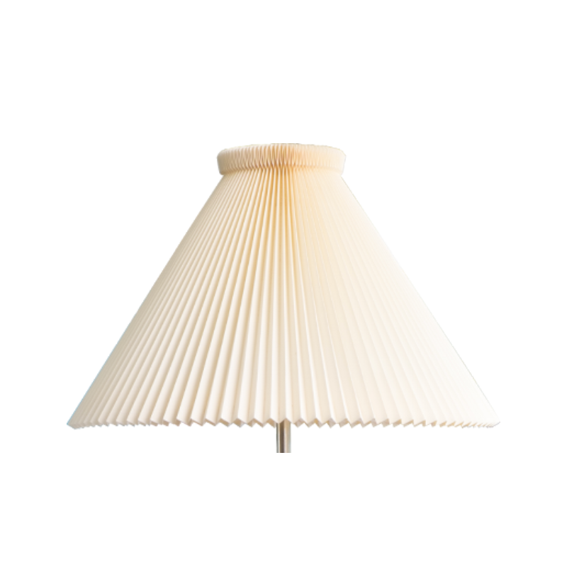 Vintage White Floor Lamp by Jo Hammerborg - 1950s