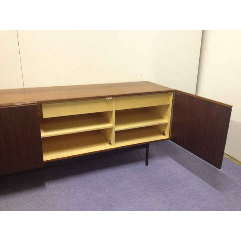 Long "B40" sideboard in teak, Dieter WAECKERLIN - 1960s