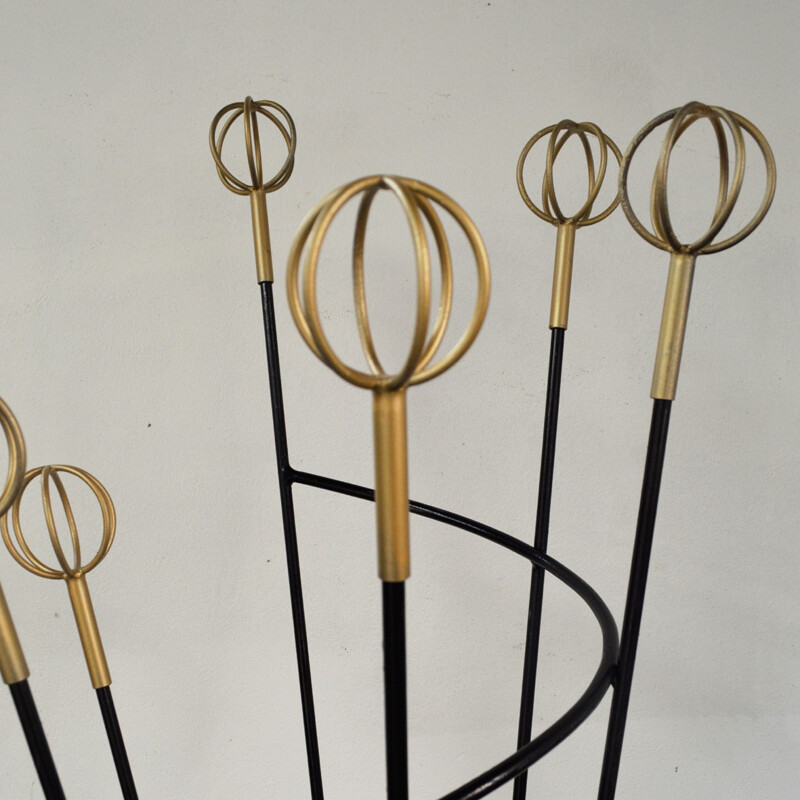 Vintage "Astrolabe" Coat Rack by Roger Féraud - 1950s