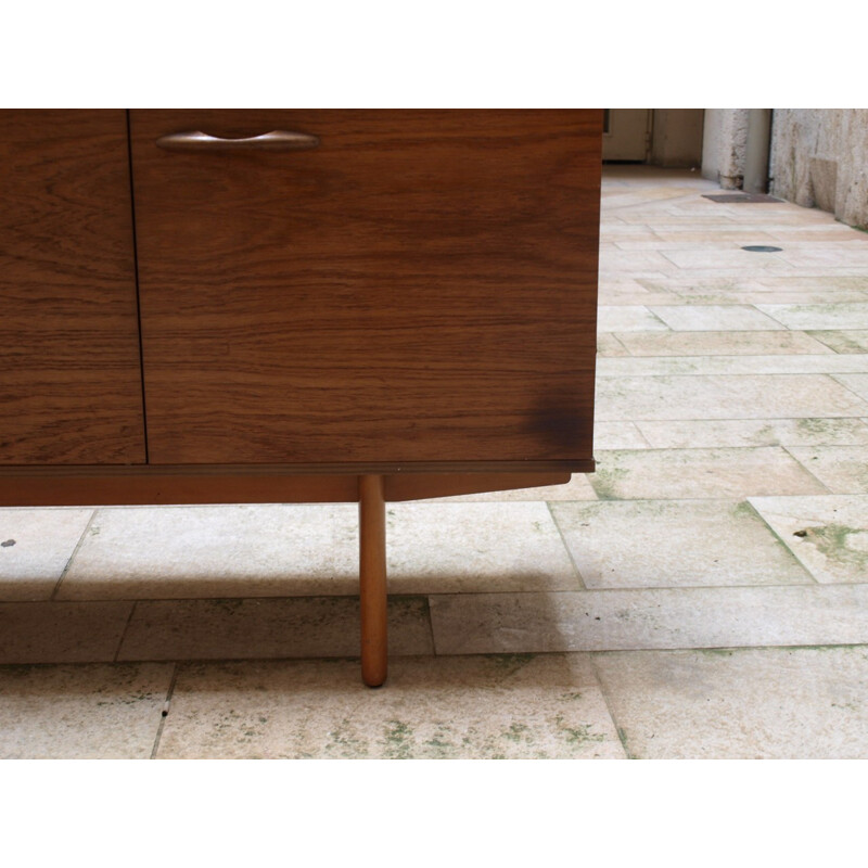 Vintage Teak Sideboard with doors and drawers - 1960s