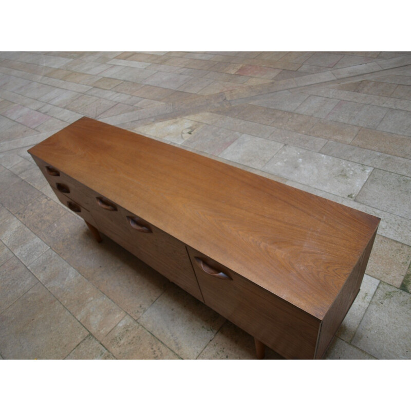 Vintage Teak Sideboard with doors and drawers - 1960s