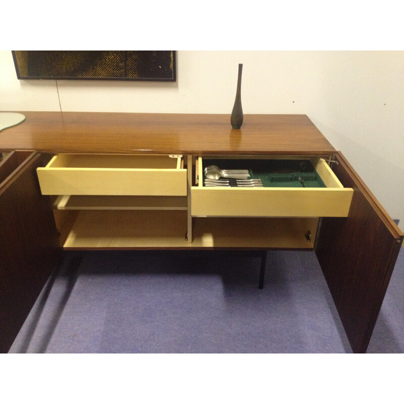 Long "B40" sideboard in teak, Dieter WAECKERLIN - 1960s