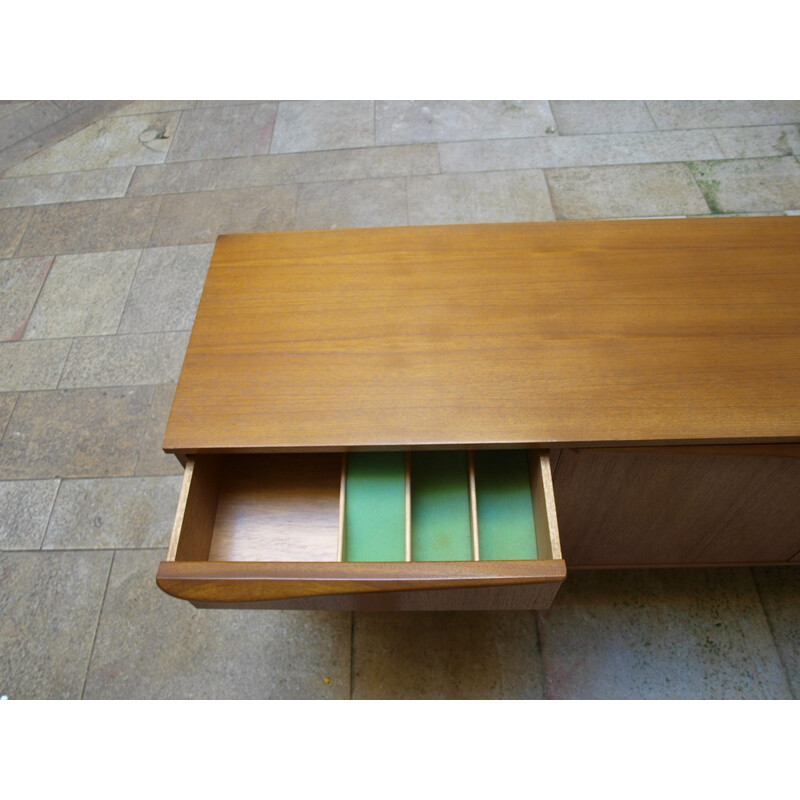 Vintage Teak Sideboard, 2 doors and 3 drawers - 1960s