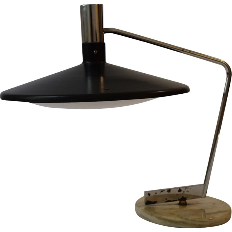 Vintage Lamp in aluminium by George Frydman for EFA - 1960s