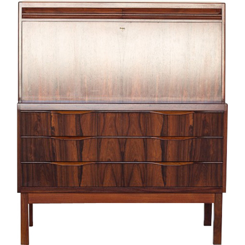 Vintage secretary in rosewood by Erling Torvits for Klim møbelfabrik - 1960s 