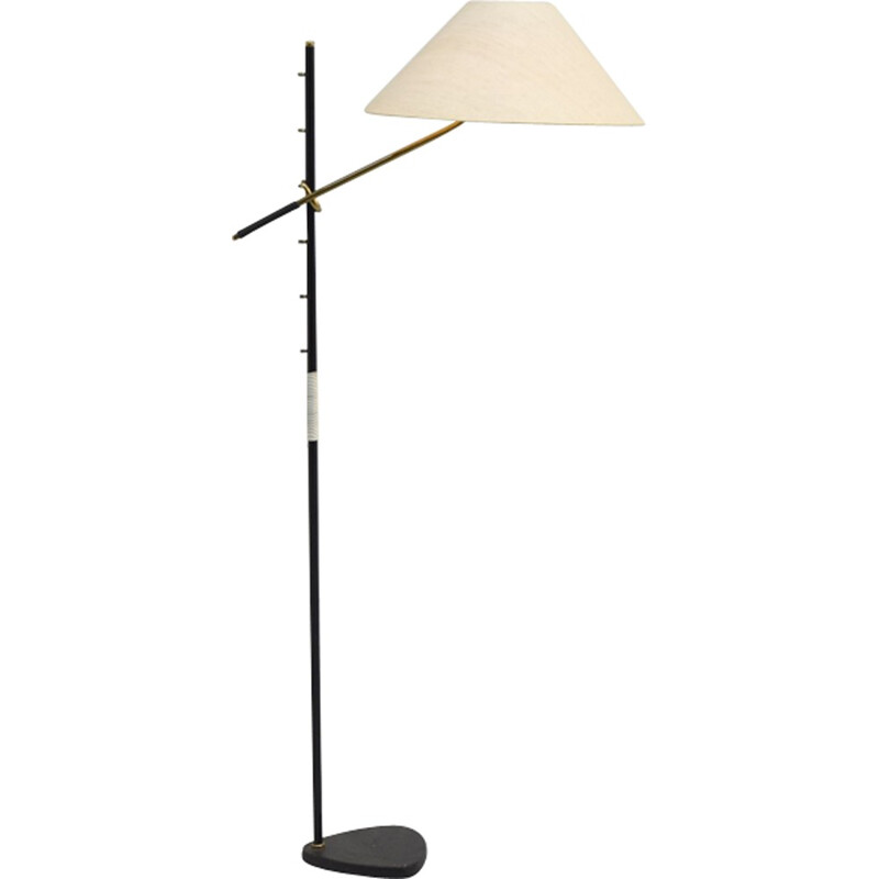 Vintage Pelikan floor lamp by J.T Kalmar - 1950s