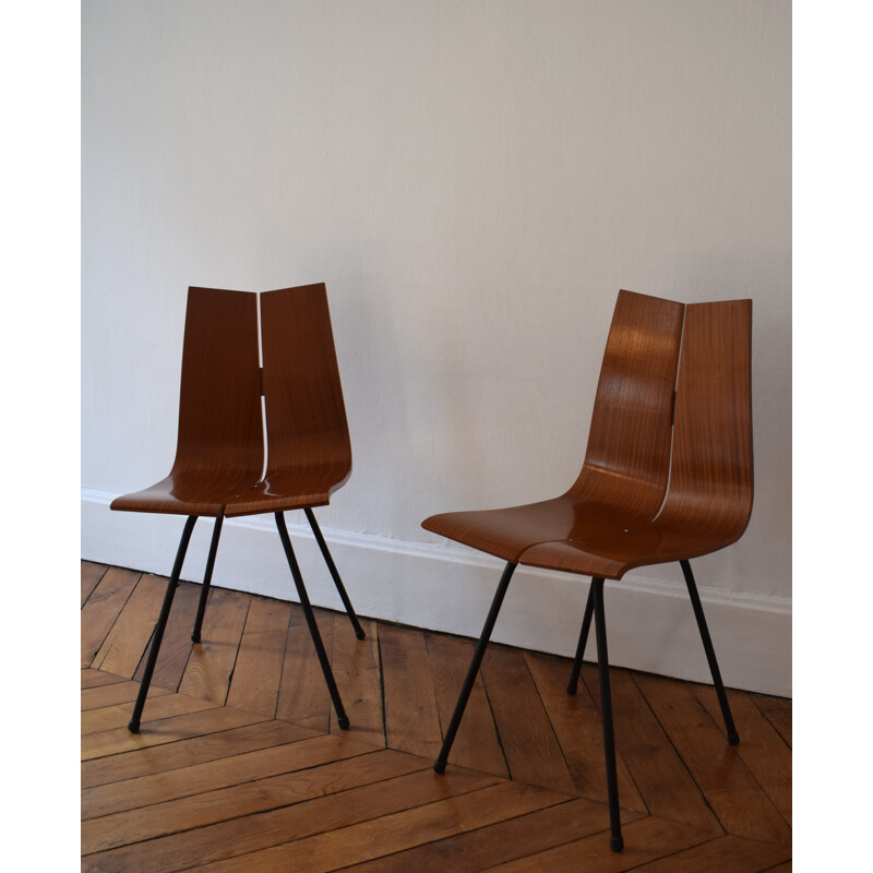 "GA" vintage chair by Hans Bellmann - 1950s