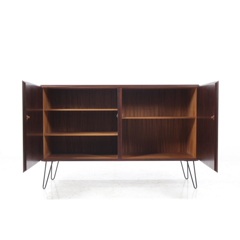 Small rosewood and mahogany sideboard - 1960s