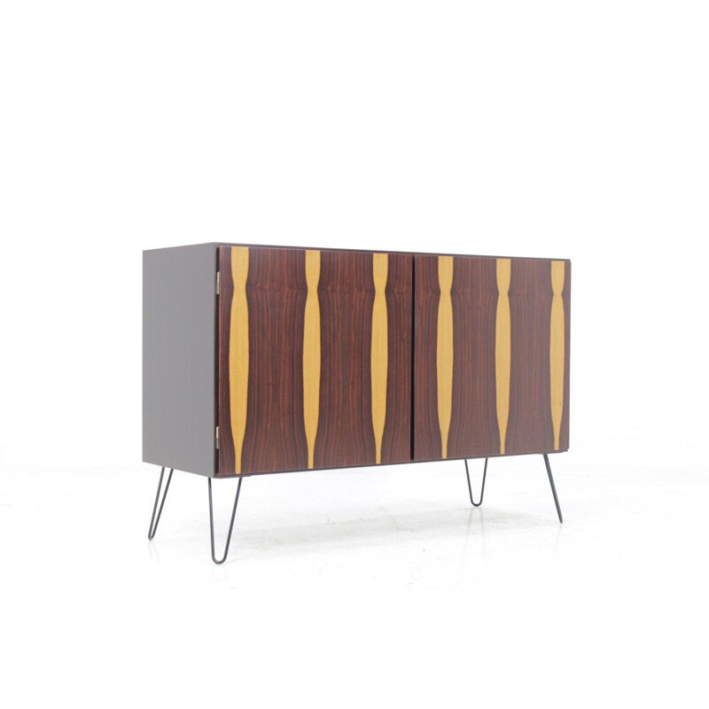 Small rosewood and mahogany sideboard - 1960s