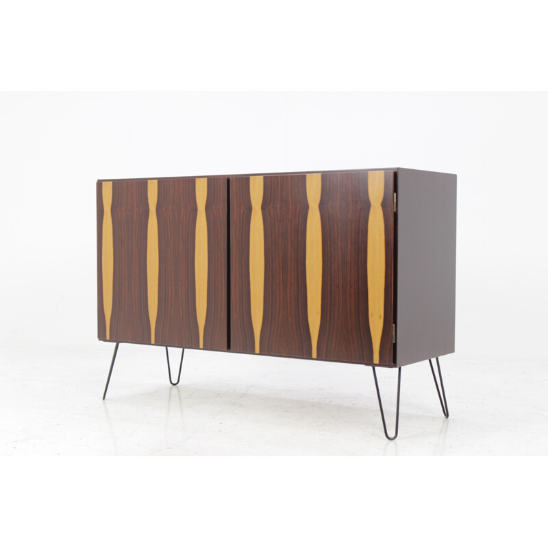 Small rosewood and mahogany sideboard - 1960s