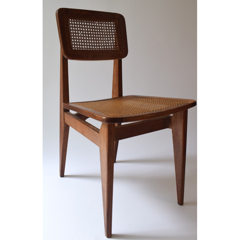 Chaise "C" vintage de Marcel Gascoin pour Arhec - 1950