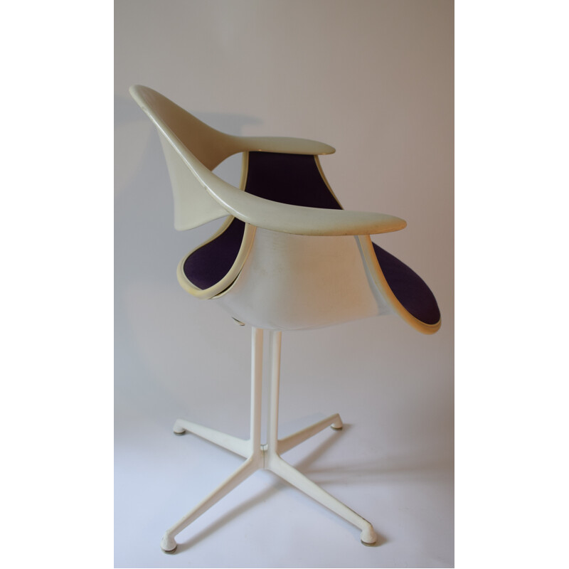 Vintage "DAF" Armchair by George Nelson for Herman Miller - 1960s