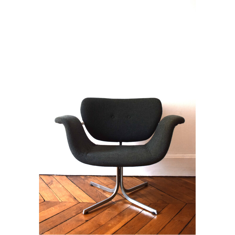 Vintage "F543" Armchair by Pierre Paulin for Artifort - 1960s