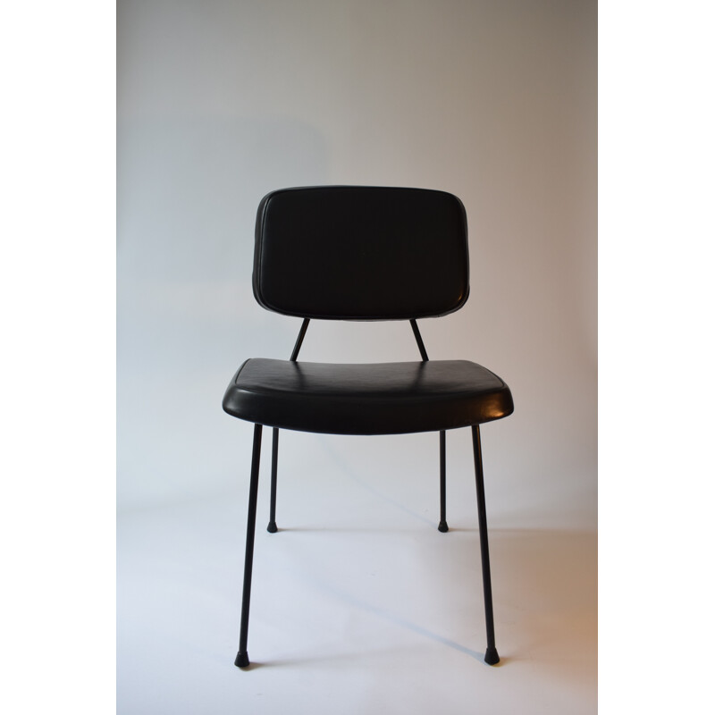 Suite de 4 chaises vintage "CM196" de Pierre Paulin pour Thonet - 1950
