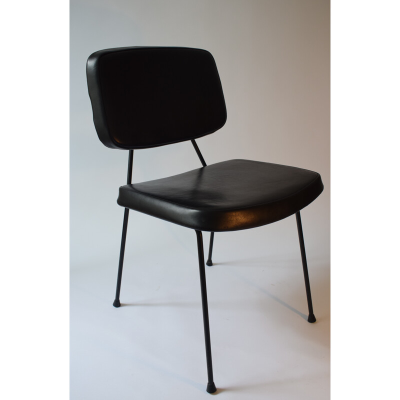 Suite de 4 chaises vintage "CM196" de Pierre Paulin pour Thonet - 1950