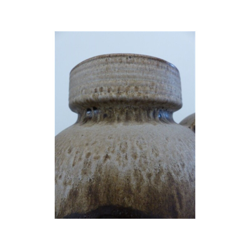 Vintage-Vase Fat Lava aus Keramik von W. Germany, Deutschland 1970