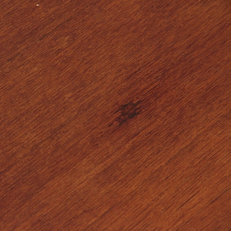 Table basse italienne avec des détails en laiton - 1960