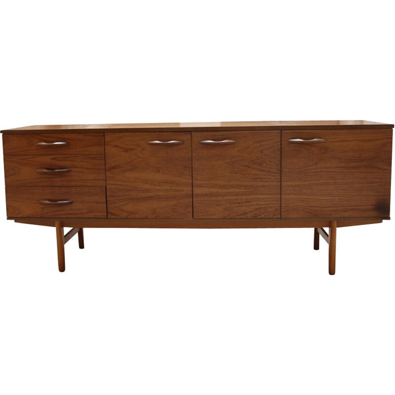 Vintage Teak Sideboard with doors and drawers - 1960s