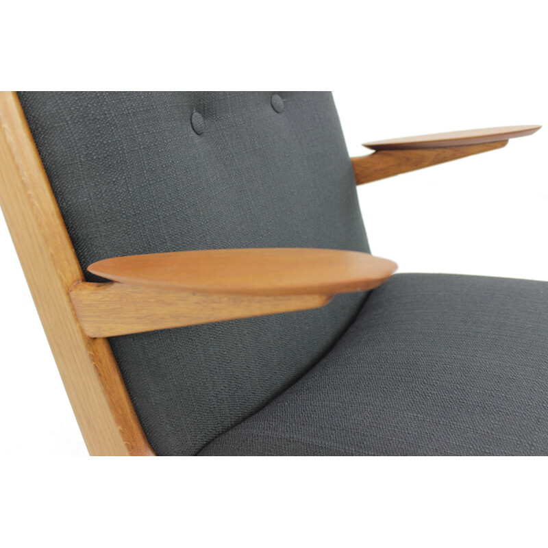 Vintage Danish teak armchair - 1960s