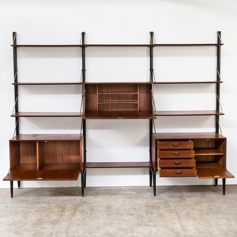 Wall unit by Louis van Teeffelen for WéBé - 1960s