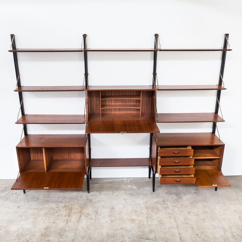 Wall unit by Louis van Teeffelen for WéBé - 1960s