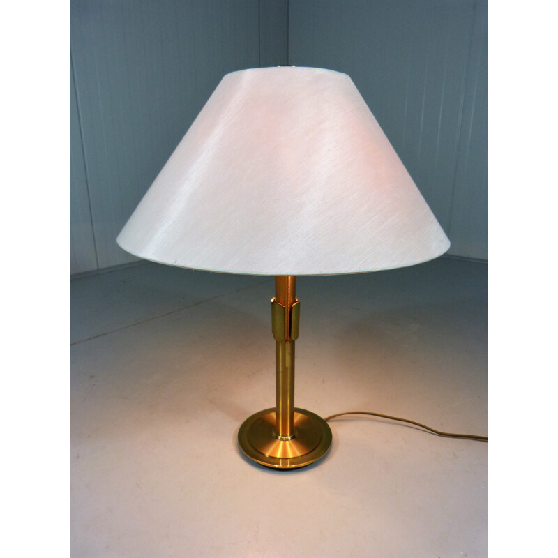 Lampe de table en laiton vintage - 1970