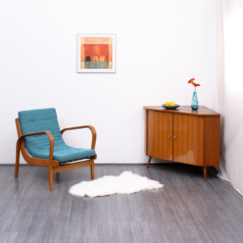 Walnut vintage sideboard - 1950s