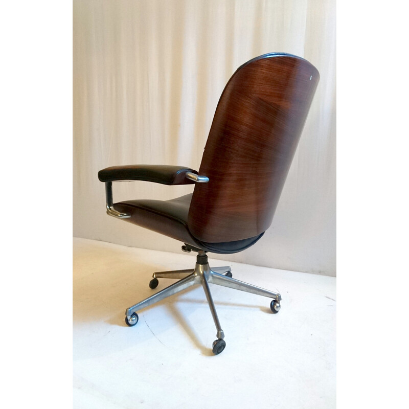 Swivel Desk Chair by Ico Parisi for MIM Rome - 1950s
