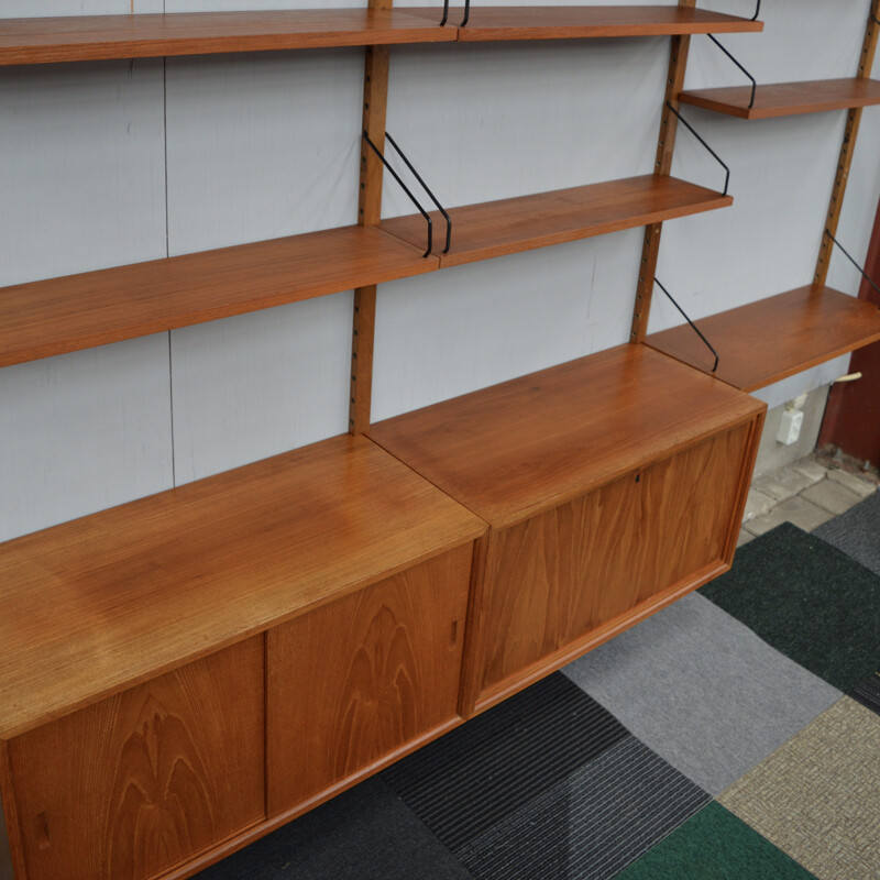 Cadovius Royal wall unit in teak, Denmark - 1950s