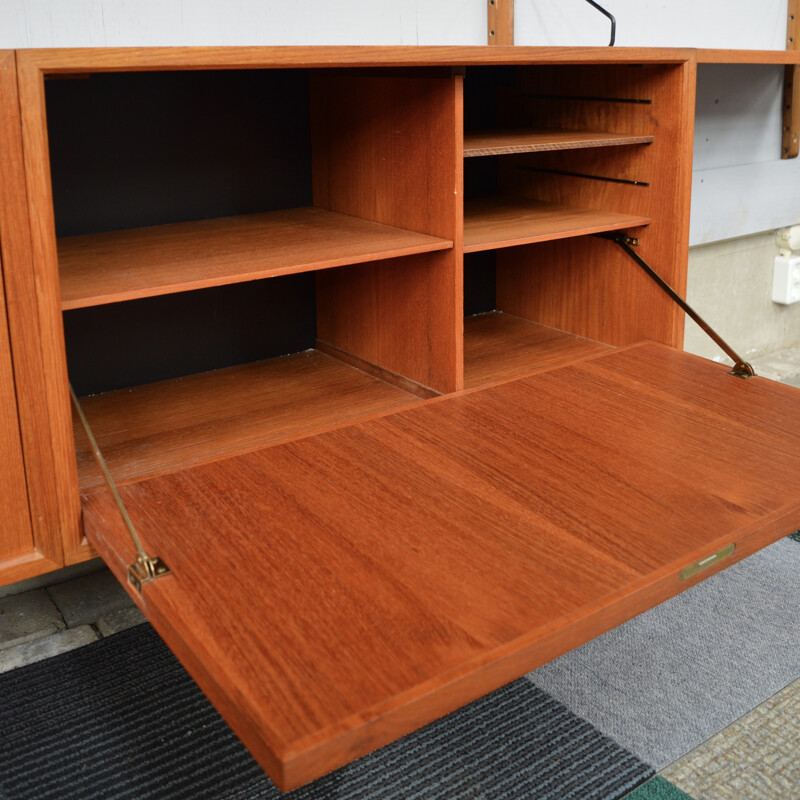 Cadovius Royal wall unit in teak, Denmark - 1950s