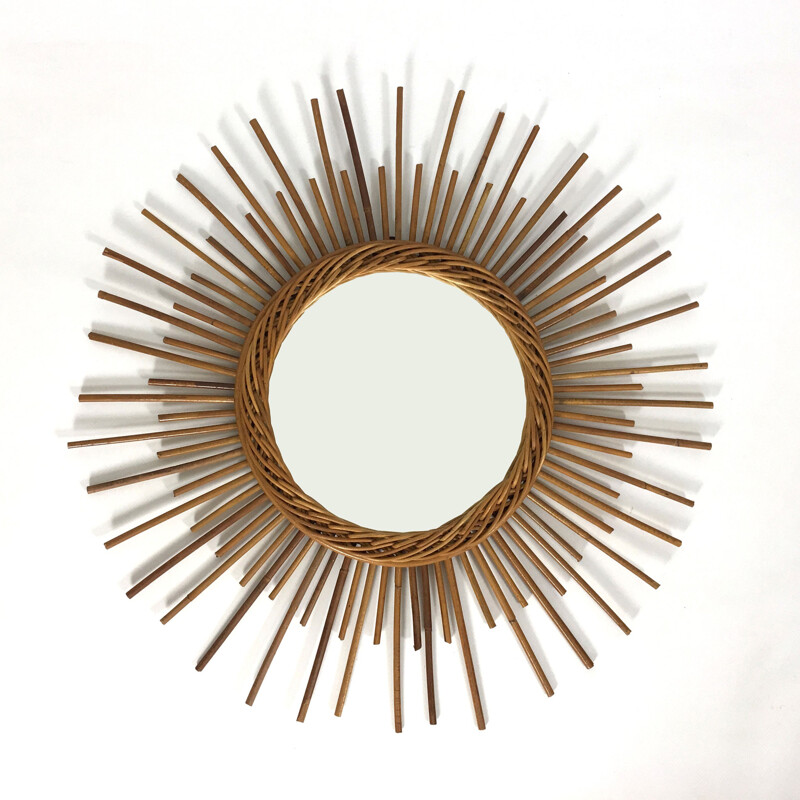 Vintage sun Mirror, France - 1960s