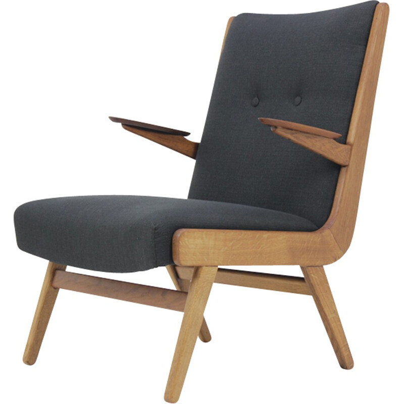 Vintage Danish teak armchair - 1960s