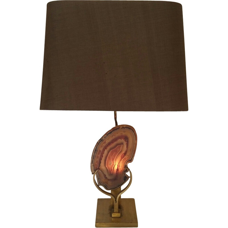 Fossile table lamp Willy Daro - 1970s