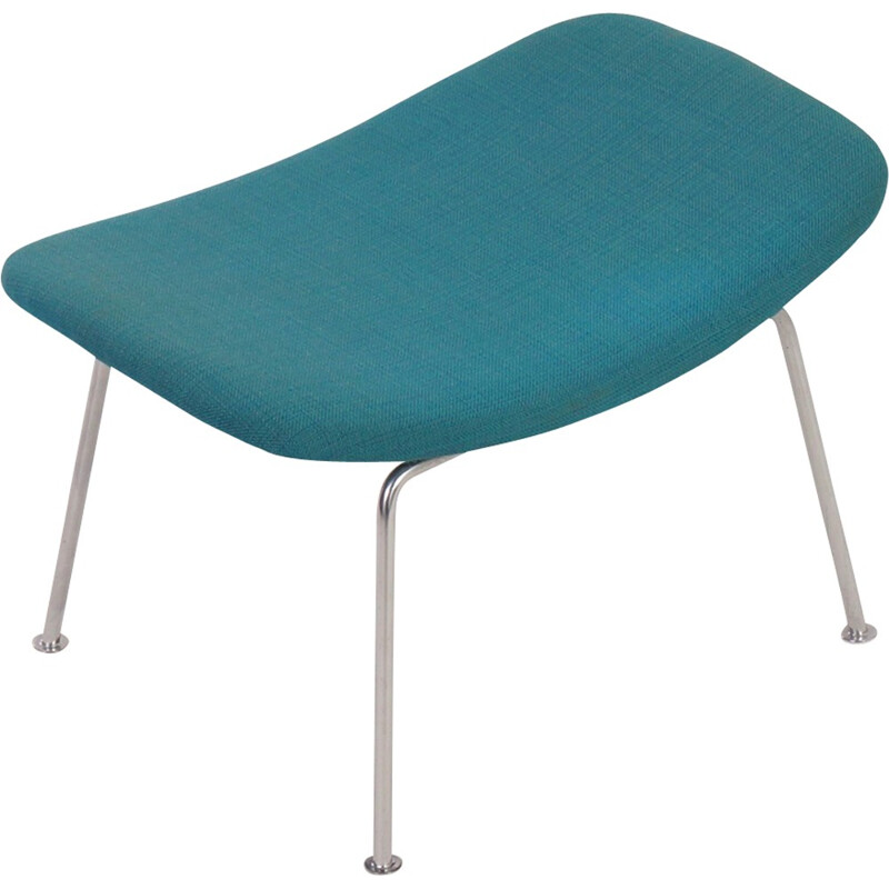 Blue footstool by Pierre Paulin for Artifort - 1950s