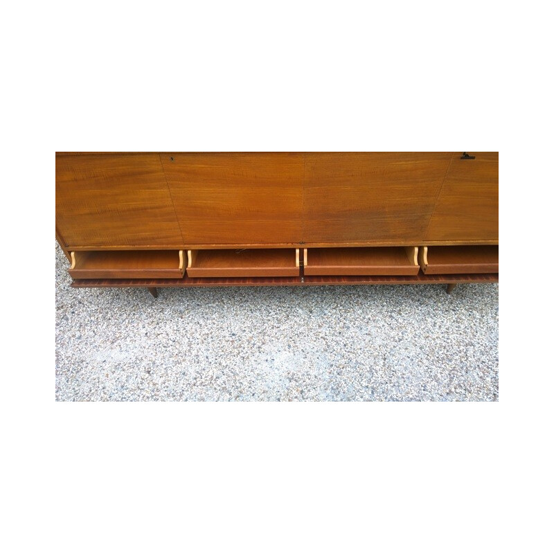 Sideboard in teak, Gerard GUERMONPREZ - 50s