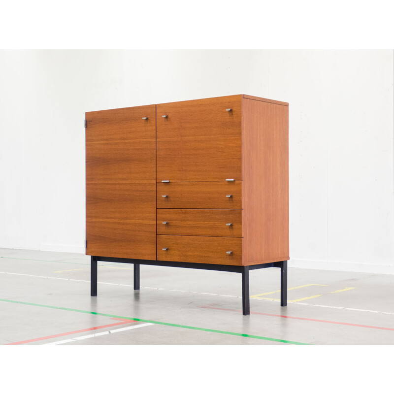 Modernist cabinet by Meurop designed by Pierre Guariche - 1960s