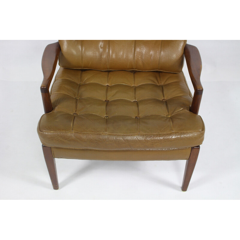 Scandinavian  Löven easy chair model by Arne Norell - 1960s