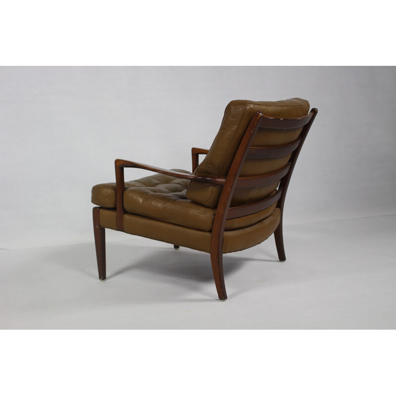 Scandinavian  Löven easy chair model by Arne Norell - 1960s