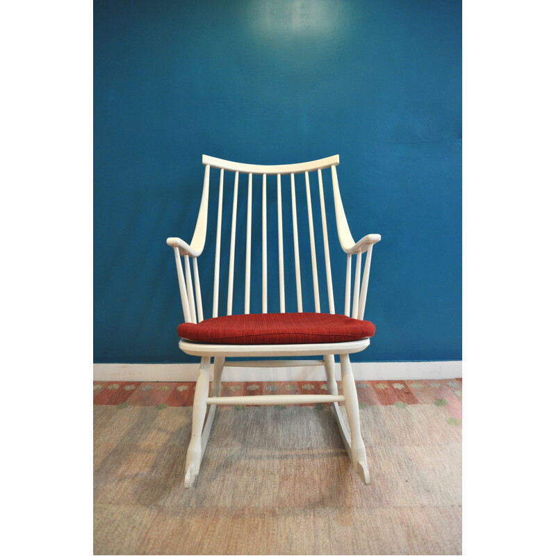 Vintage Rocking Chair by Lena Larsson for Nesto - 1960s