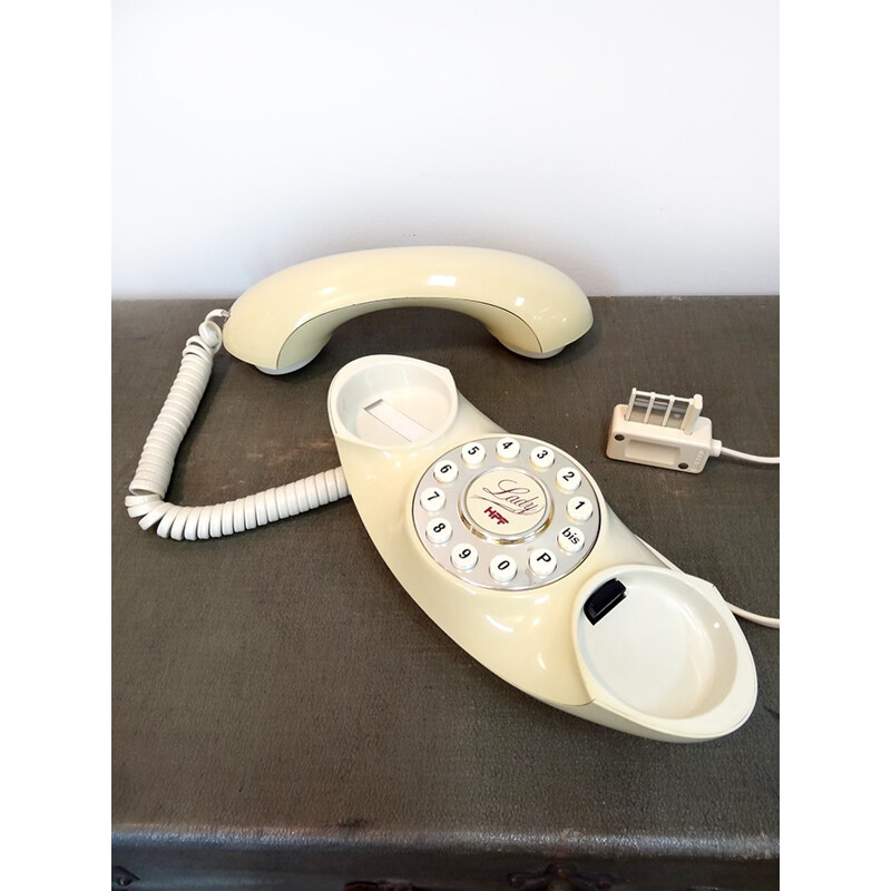 Lady HPF Ivory vintage phone - 1980s