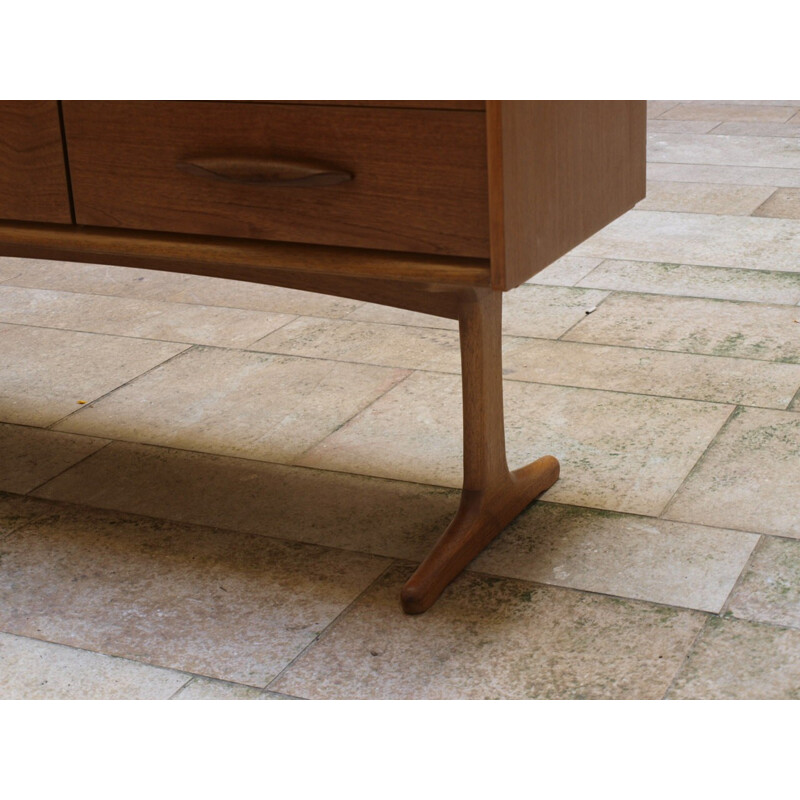 Teak Vintage Sideboard, 4 drawers - 1960s