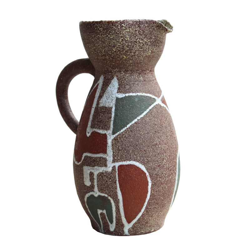 Vase vintage en céramique d'Accolay - 1960