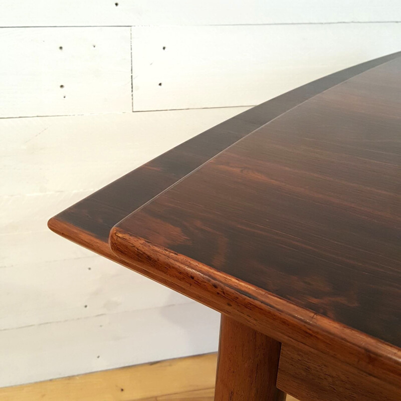 Scandinavian vintage table in rosewood - 1960s