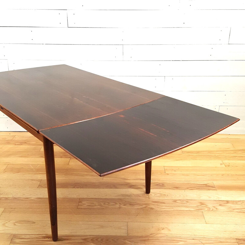 Scandinavian vintage table in rosewood - 1960s