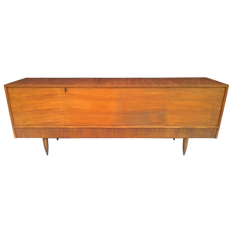 Sideboard in teak, Gerard GUERMONPREZ - 50s