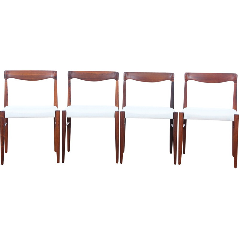 Set of 4 Rio Chairs by Henry Walter Klein for Bramin - 1960s
