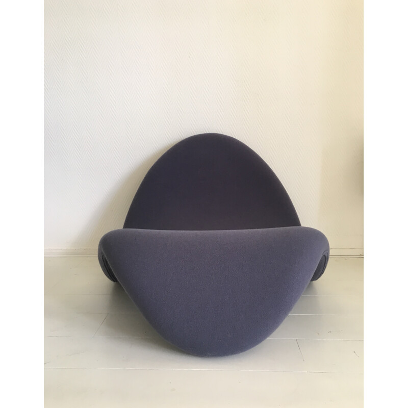 Purple Tongue arm chair by Pierre Paulin for Artifort - 1960s