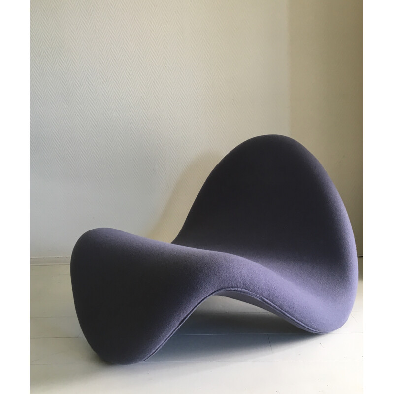 Purple Tongue arm chair by Pierre Paulin for Artifort - 1960s