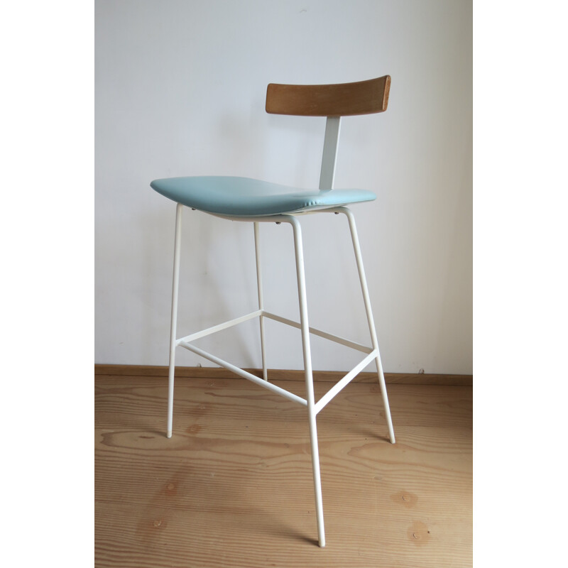 Program bar stool by Frank Guille for Kandya - 1950s